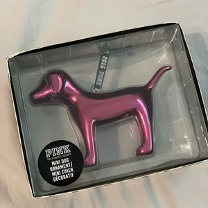 Brand new VS Pink mini dog ornament